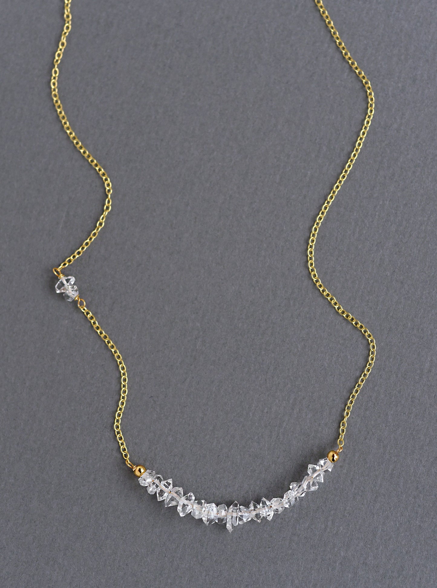 Monarchy Gemstone Bead Necklace