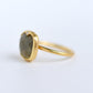 Handcrafted Gemstone Ring with Diamond