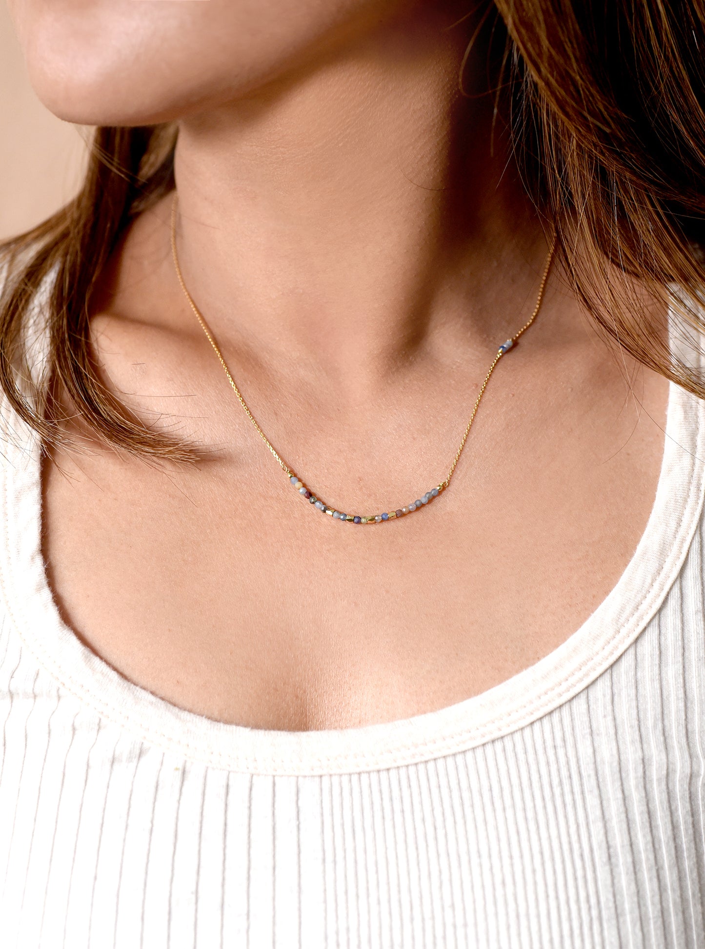 Gemstone Bead Necklace