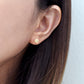 Herkimer Quartz Stud Earrings
