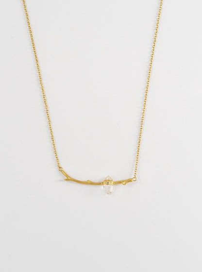 Branch Herkimer Diamond Necklace