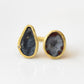 Diamond Double Geode Ring