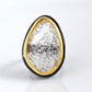 Handcrafted Floating Herkimer Diamond Ring