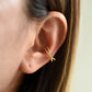 X-shaped Ear Cuffs